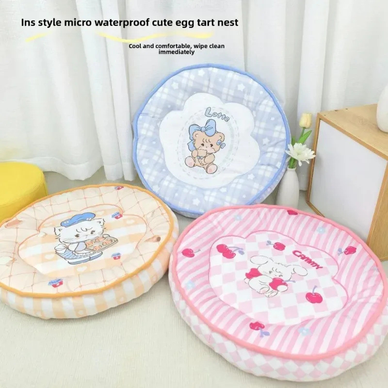 Pet Summer Cooling Bed Cat Sofa Kennel Supplies  Pets Products Puppy Beds Mat for Dogs Basket Cushion Sofa Mat