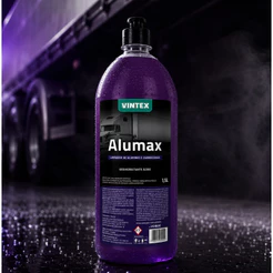 Desincrustante Ácido Prof. Alumax Vintex Limpeza Pesada 1,5L caminhão caminhões lataria ácido sujeira pesada lavagem