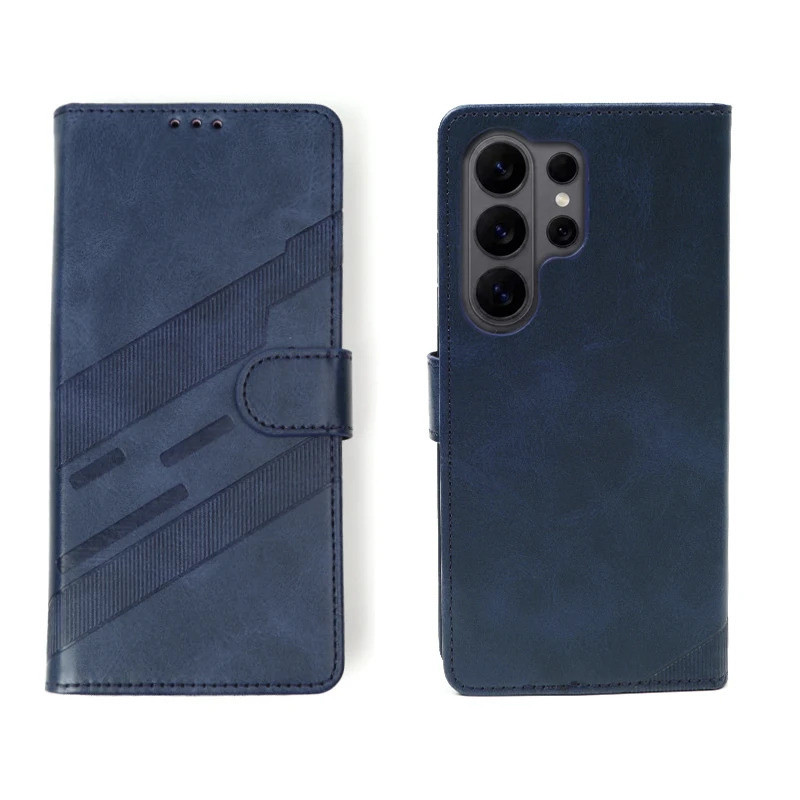Couro Flip Titular Do Cartão Carteira Caso Para Samsung S26 S25 S24 S23 Plus Ultra FE A57 A37 A17 A56 A36 A16 A35 Retro 