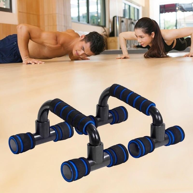 Detalhes do Suporte Para Flexão De Braço Ergonômico Par Aparelho Malhar Peito