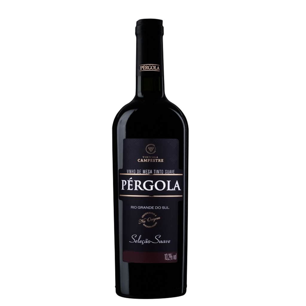 Vinho Pérgola Tinto Suave 1L
