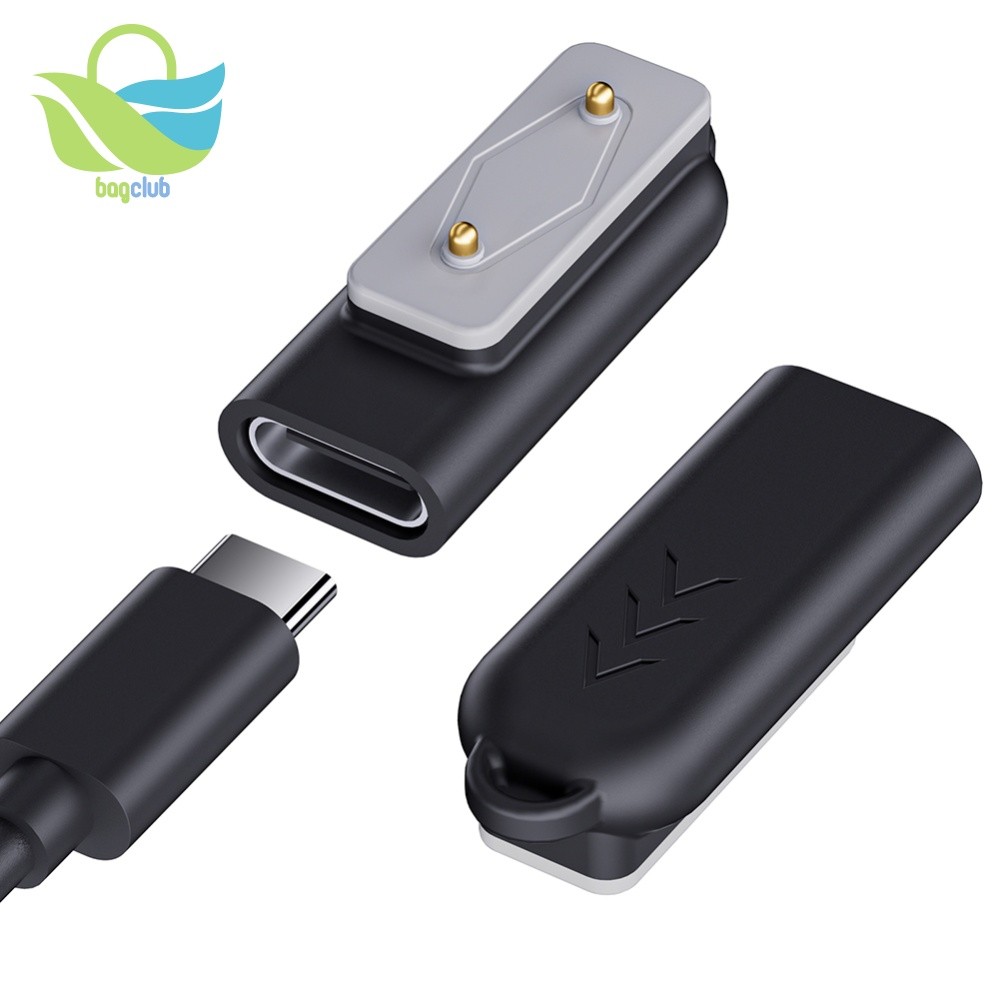 Carregador De Relógio Útil Adaptador USB C Magnético De Ângulo Reto Para Samsung Galaxy Fit 3 [Bagclub.br]