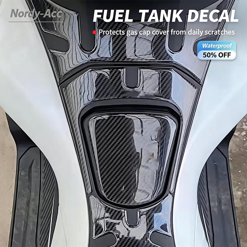 Decalque De Almofada De Tanque De Combustível 3D Tampa De Gás Adesivo Protetor De Óleo Para Honda PCX 125 150 2015 2016
