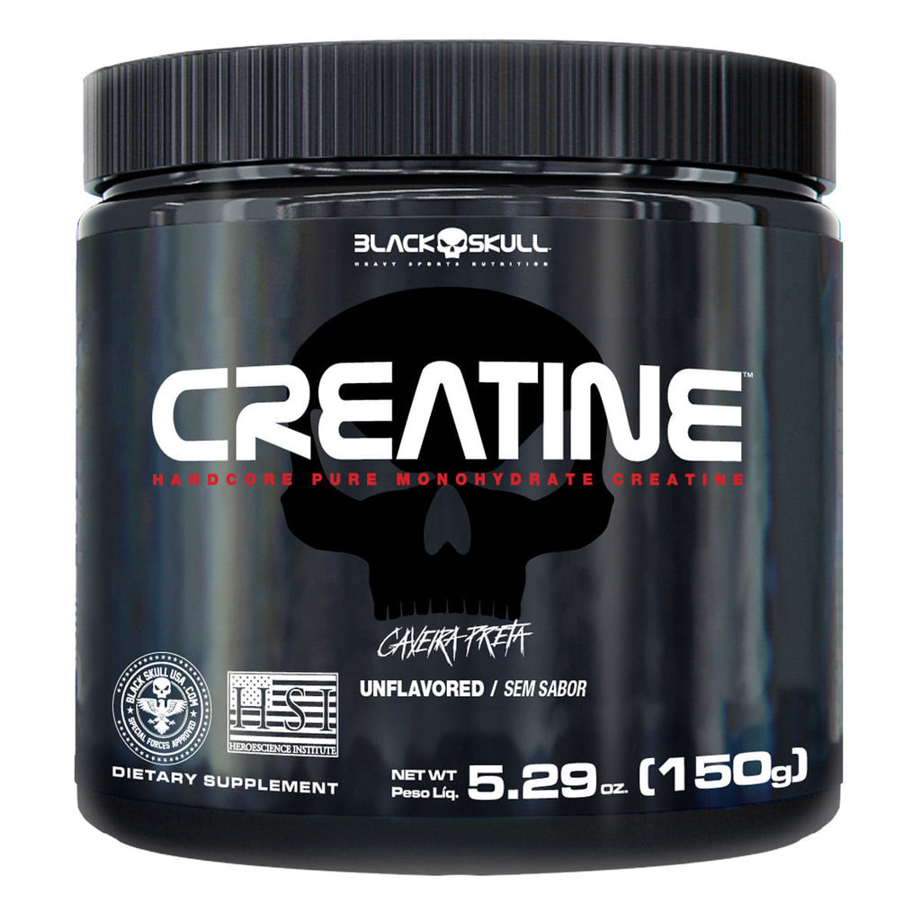 Creatine - Creatina Monohidratada - 150g - Black Skull