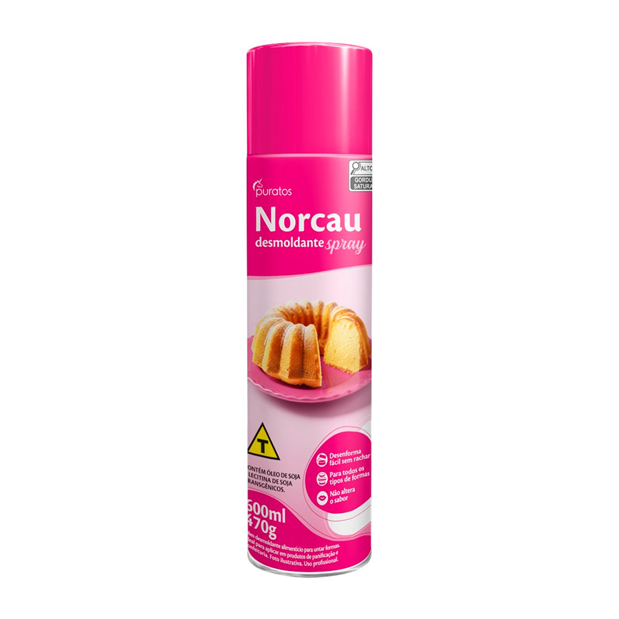 Desmoldante Spray Norcau Puratos 600ml Untar Forma