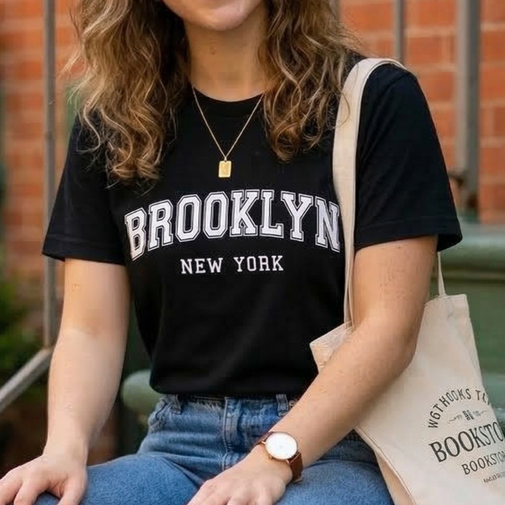T-Shirt Feminina Camiseta Básica 100% Algodão Moda Tendência Blusinha Confortável Envio Imediato