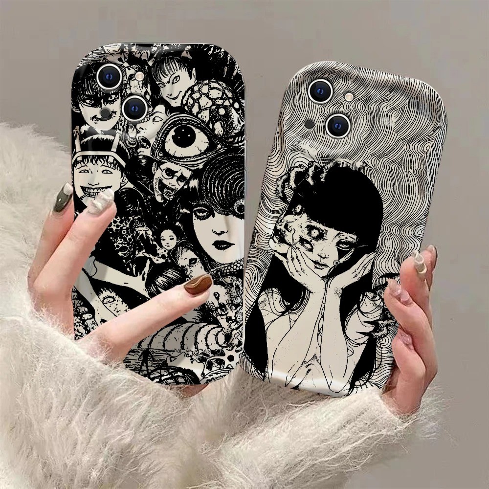 Junji Ito horror Hot comics Tomie Capa Para Samsung Galaxy A57 A17 A15 A16 A27 A37 A07 A26 A56 A36 A55 A54 Celular Macia