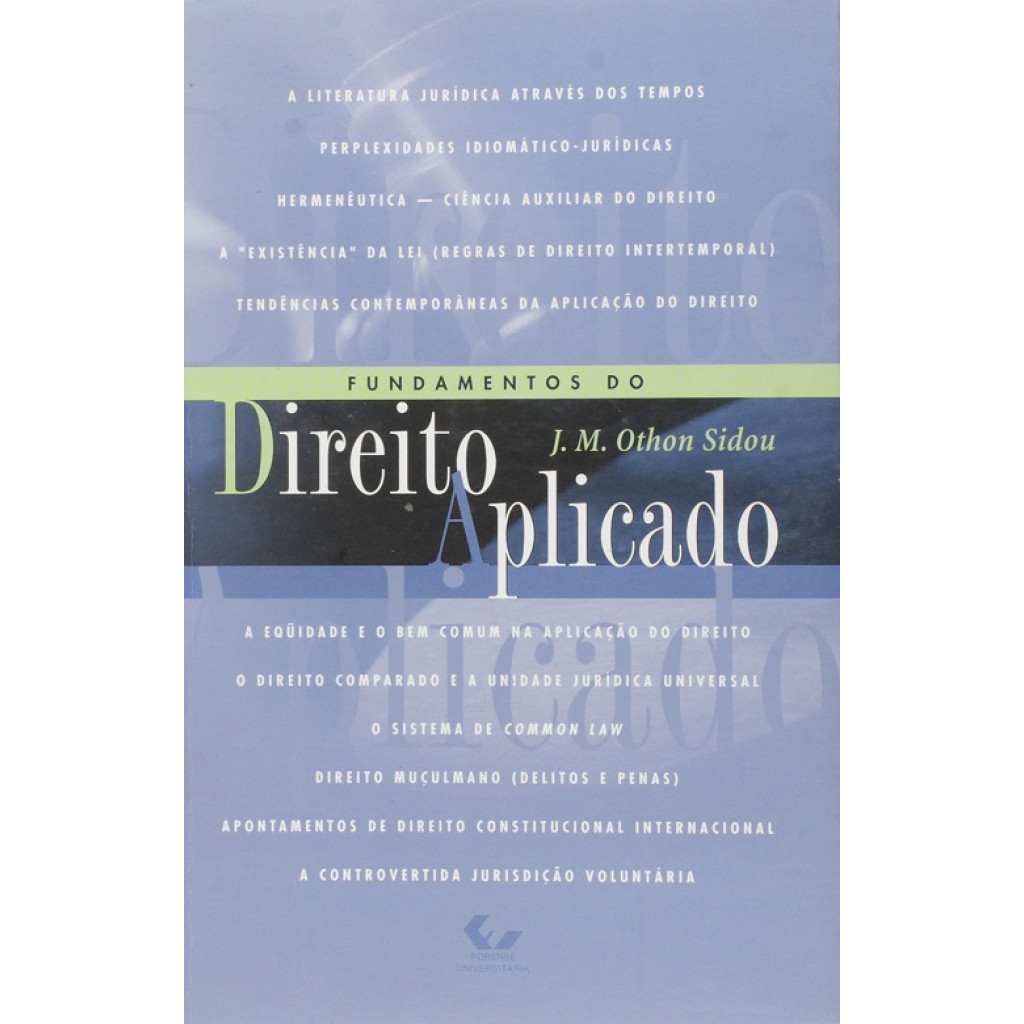 FUNDAMENTOS DO DIREITO APLICADO