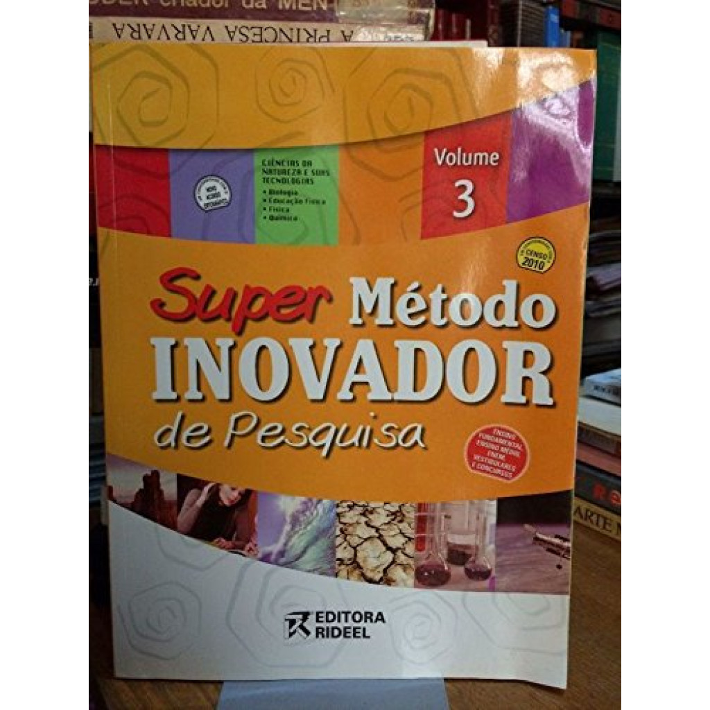 Super Método Inovador de Pesquisa volume 3 ciências da natureza
