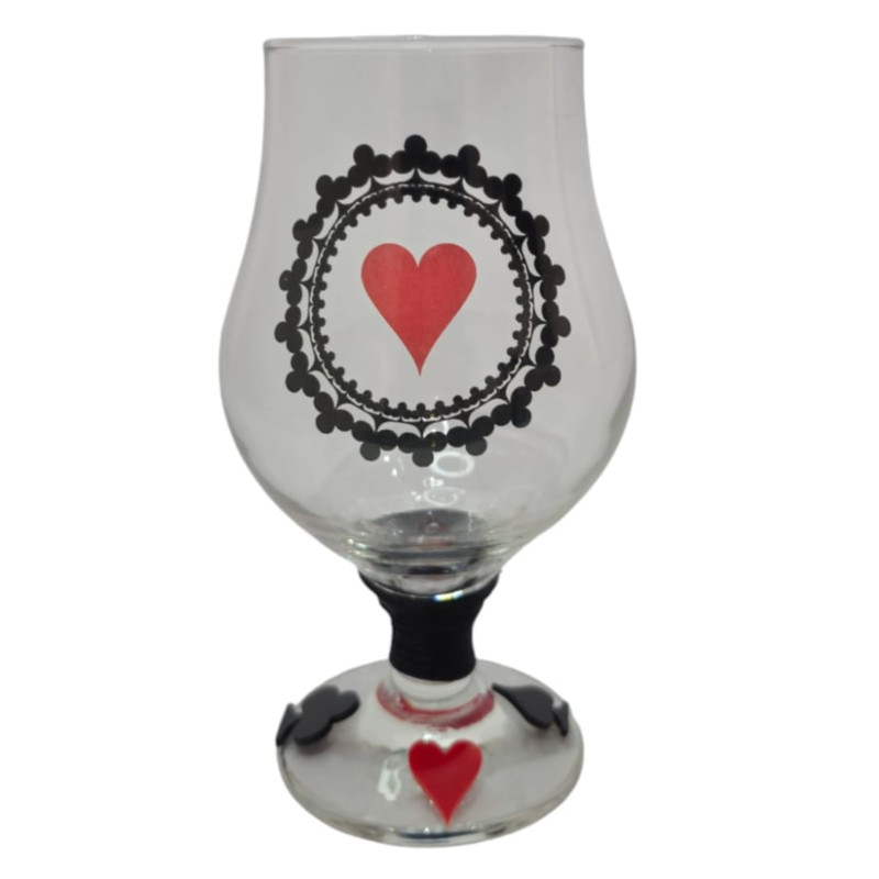 Taça Cerveja Zé Pelintra Baralho Carta Copas 400 ml