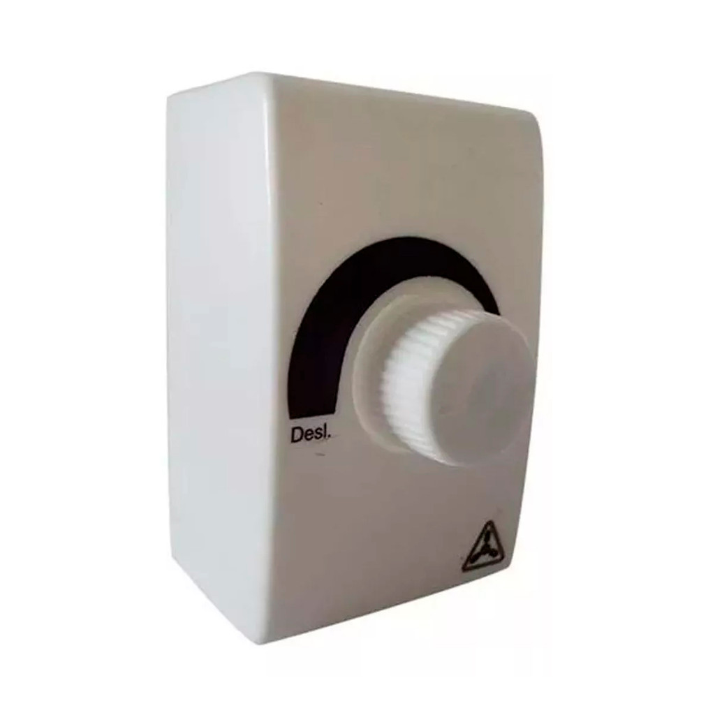 Chave Rotativa Ventilador Parede Venti-Delta Bivolt 40/50/60cm com OFF Modelos Premium Gold Ventura