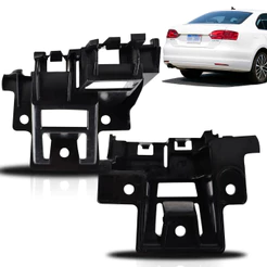 Suporte Guia Parachoque Traseiro Jetta 2011 2012 2013 2014