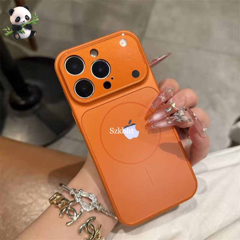 Capa Magnética Leve Fina Para iPhone 17 16 15 14 13 Pro Max Magsafe De Carregamento Sem Fio