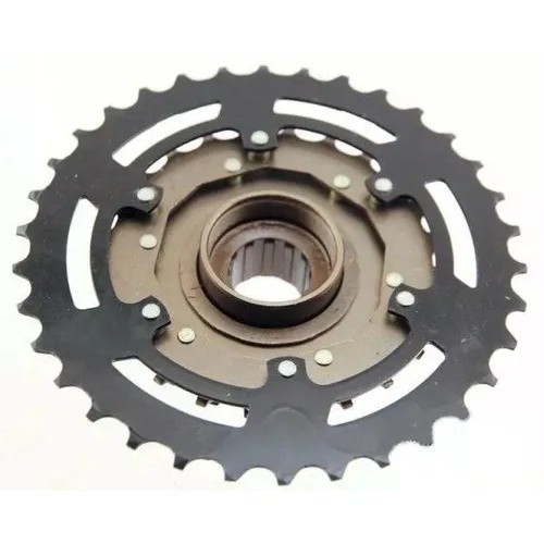 Detalhes do Catraca Roda Livre Shimano Rosca Tz500 7v Megarange 14/34 Dentes