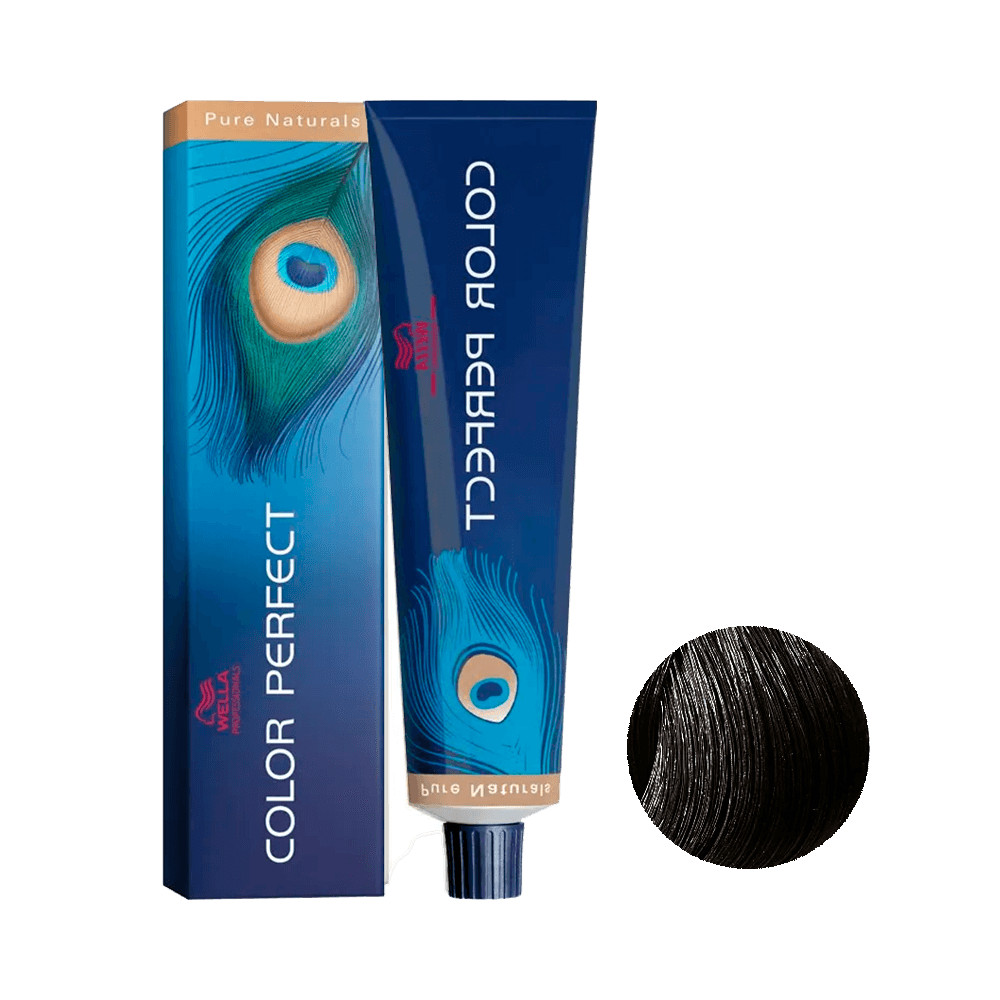 Coloração Color Perfect 3.0 Castanho Escuro 60g em Oferta na Shopee