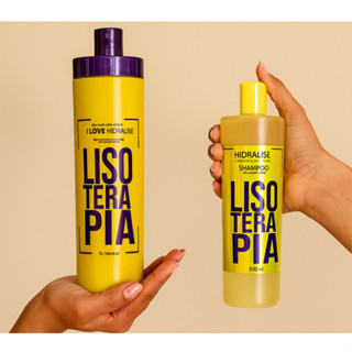 Kit Progressiva Lisoterapia Sem Formol + Shampoo Anti-Resíduos 500ml em Oferta na Shopee