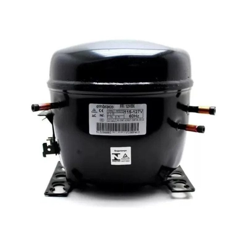 Motor Compressor 1/3+ Hp Embraco Ffi12hbx Gás R134 110v