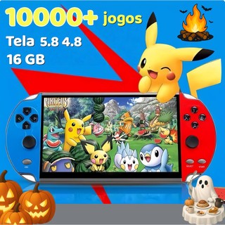 Game Portátil,  Videogame Vídeo Game Portátil Jogos Arcade Antigos Joystick Manete Jogos Clássicos