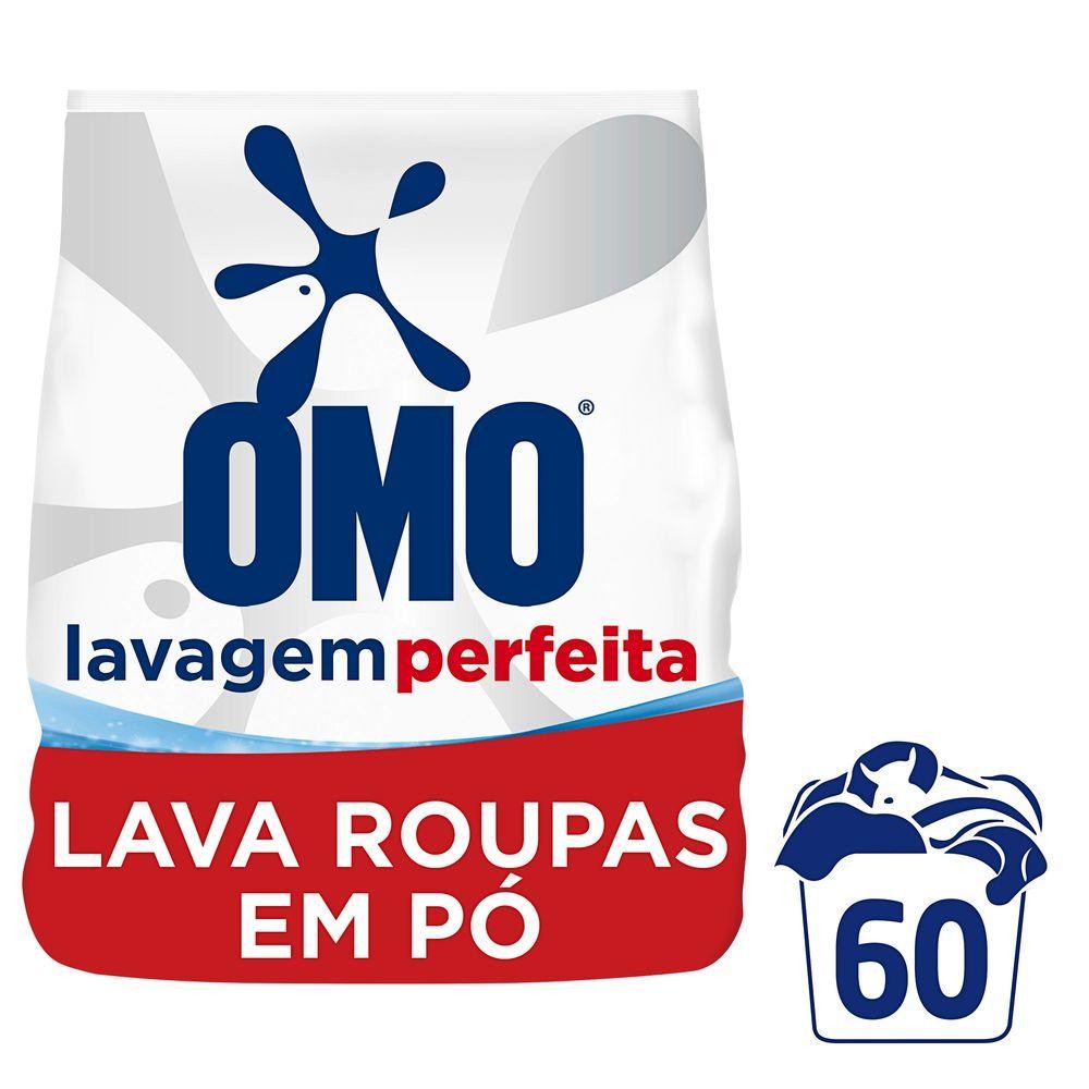 Lava Roupas em Pó Omo Lavagem Perfeita 4kg em Oferta na Shopee
