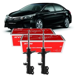 PAR AMORTECEDOR DIANTEIRO TOYOTA COROLLA 2015 ATÉ 2019