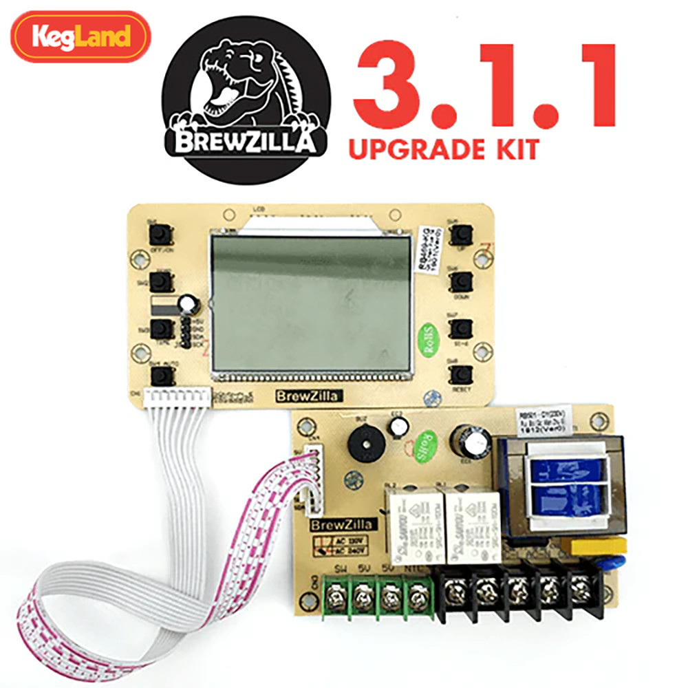 Kit De Atualização KegLand BrewZilla (3.0 A 3.1.1) Placa Principal E Acessório Para Máquina De Fermentação Caseira De Te