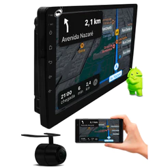 Multimidia 9" Android Polo 2003 à 2011 e Golf 1999 a 2013 Android Auto Car Play + Câmera Ré