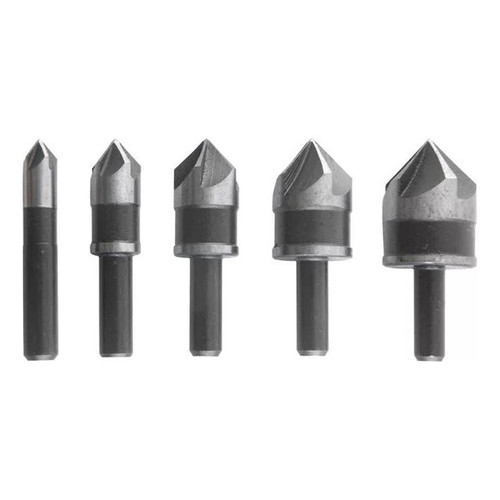 Jogo de escareadores de Aço Rápido com 5 peças VONDER em Oferta na Shopee