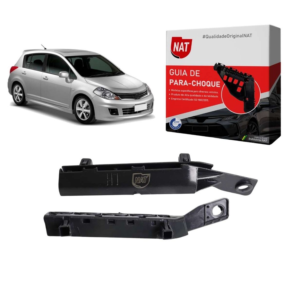 Suporte Guia Parachoque Tiida 2008 Até 2013 Dianteiro em Oferta na Shopee