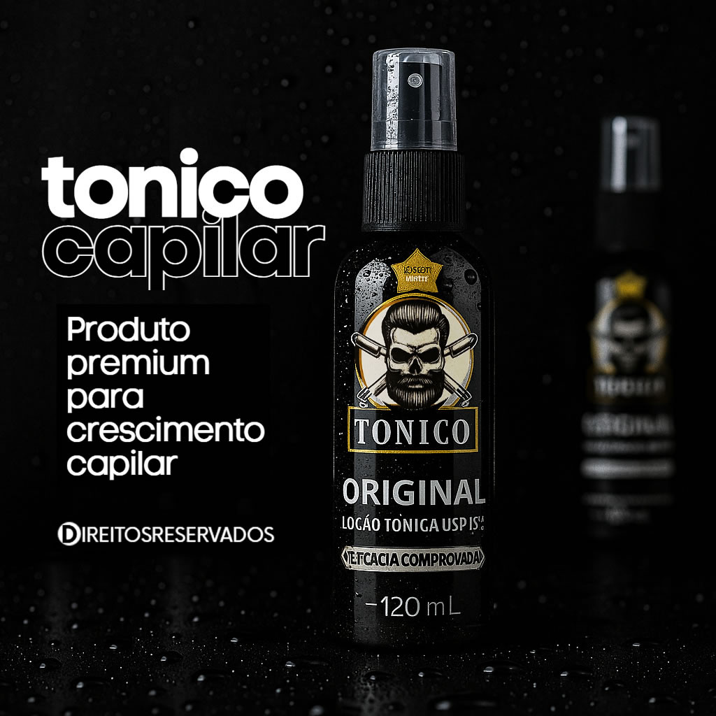 Tônico Crescimento Capilar, cabelo, barba e sobrancelha com falhas em Oferta na Shopee