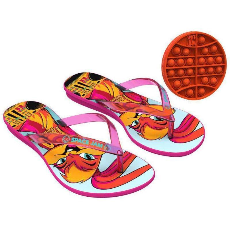 Chinelo Grendene Space Jam II com Pop It - Feminino