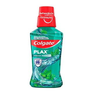 Enxaguante Bucal Colgate Plax Fresh Mint 250ml em Oferta na Shopee