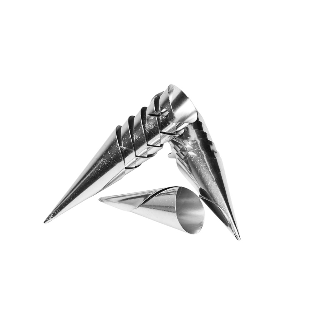 Jogo Forma Canudo Folhado 12 Peças 9,5cmx3,3cm Caparroz em Oferta na Shopee