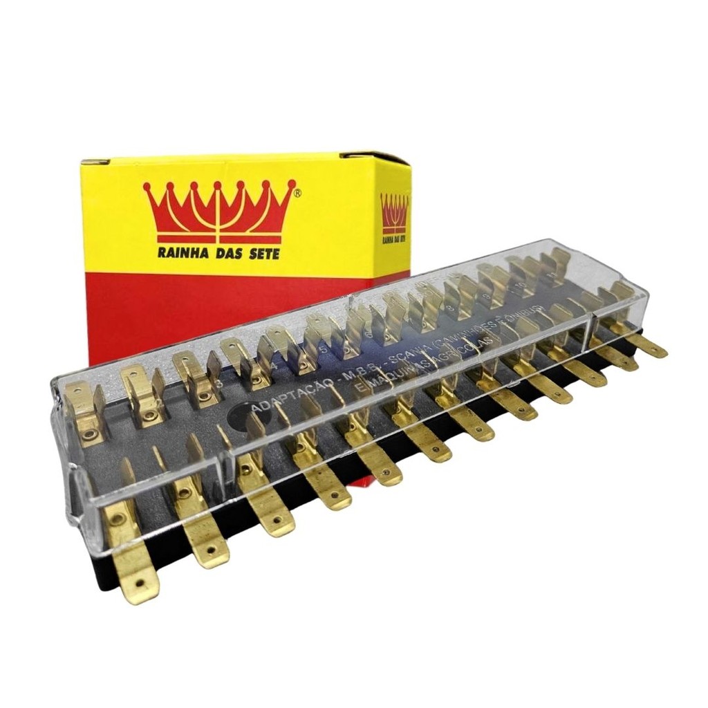 Caixa Fusível Para Scania 12 Polos Tipo Americano 2403237 em Oferta na Shopee