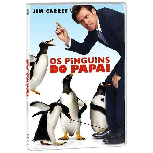 Dvd - Os Pinguins Do Papai - Jim Carrey - Lacrado