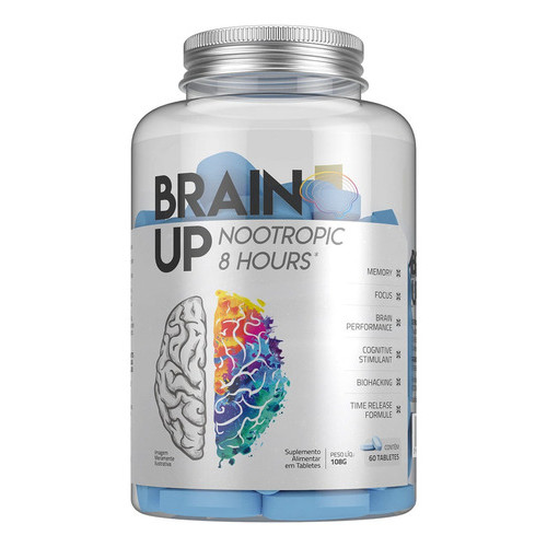 Nootrópico Brain Up 8 Horas 60 Tablets True Source