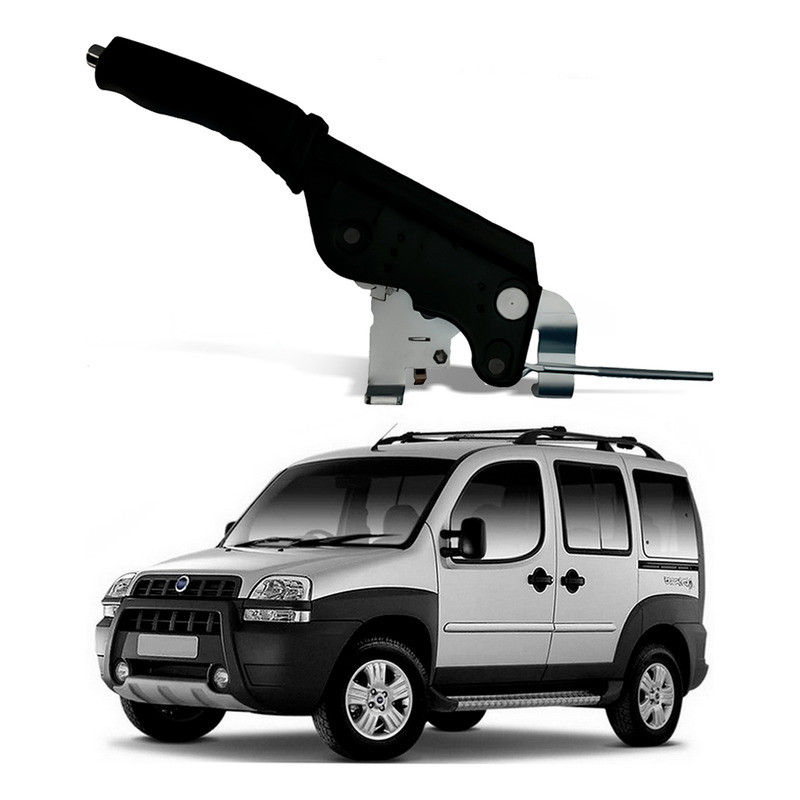 Alavanca Freio Mão Doblo Adventure 1.8 2003 A 2010 em Oferta na Shopee