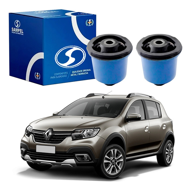 Par Bucha Eixo Traseiro Sandero Stepway 1.6 2020 A 2023