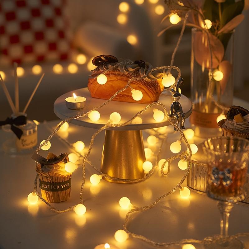 LED cordão iluminação Granfei 10M de comprimento  66lâmpadas decoração para festas Natal 1UN - 3UN em Oferta na Shopee