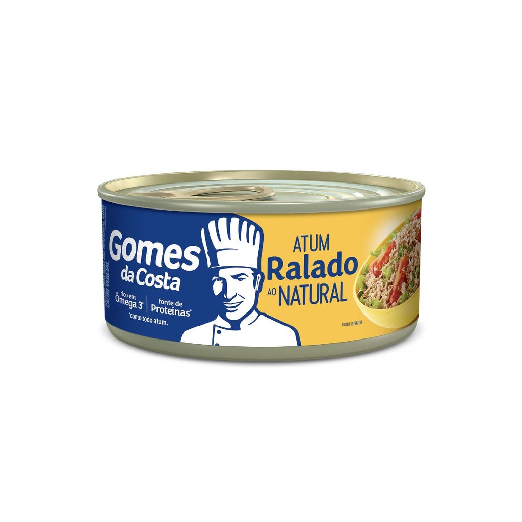 Atum Ralado ao Natural - 170g - Gomes da Costa em Oferta na Shopee