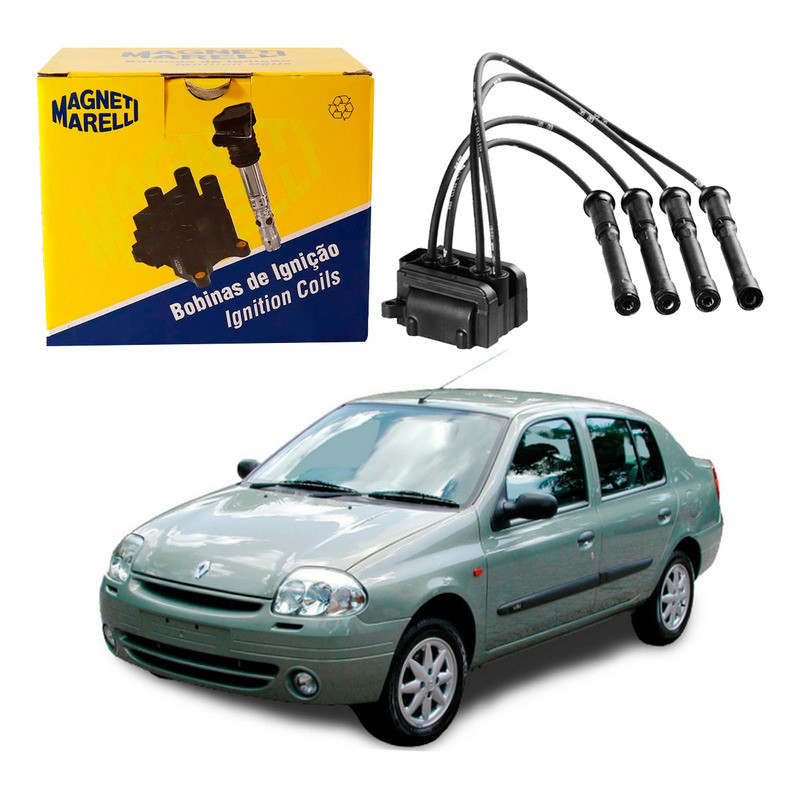 Bobina De Ignição Marelli Clio Sedan 1.0 16v 2000 A 2002 em Oferta na Shopee