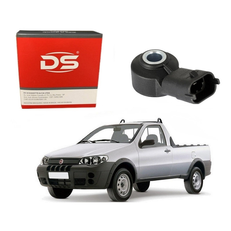 Sensor Detonação Ds Strada 1.4 Flex 2005 A 2009 em Oferta na Shopee