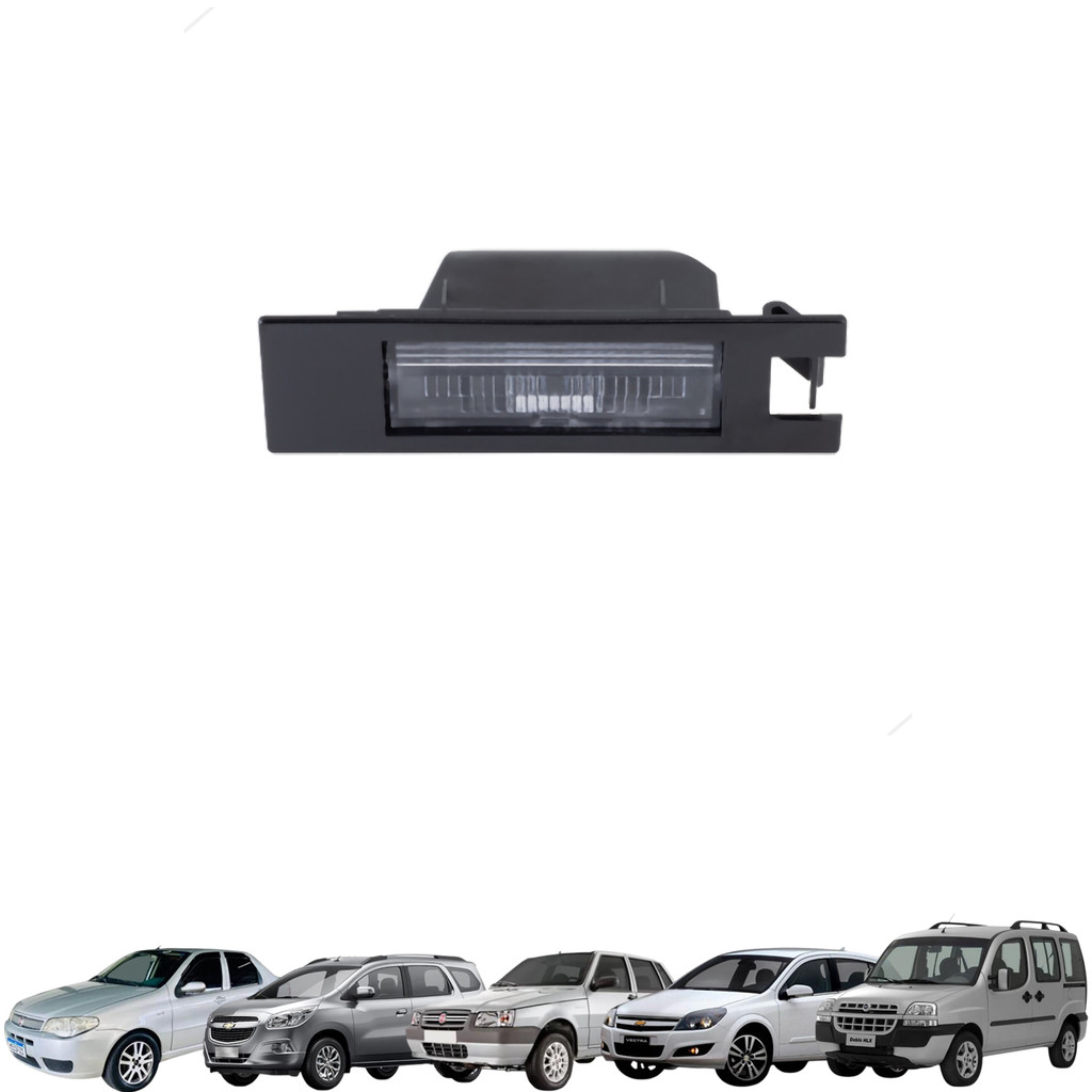 Lanterna de Placa Astra Corsa Doblo Palio - Dp3370 Cobalt 2012 a 2015   P15121 em Oferta na Shopee