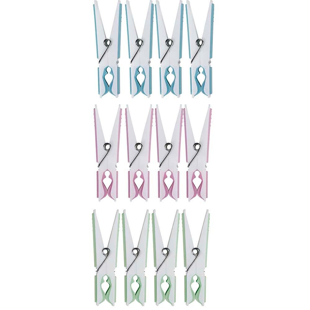 Prendedor Emborrachado Fashion 12 Peças em Oferta na Shopee