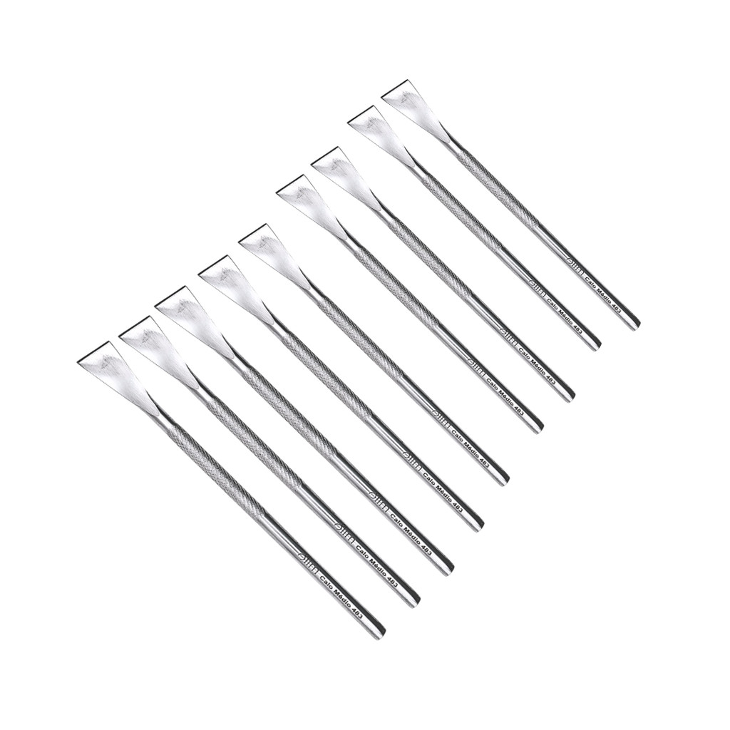9 Espátula de Calo Médio Slim 483 Aço Inox