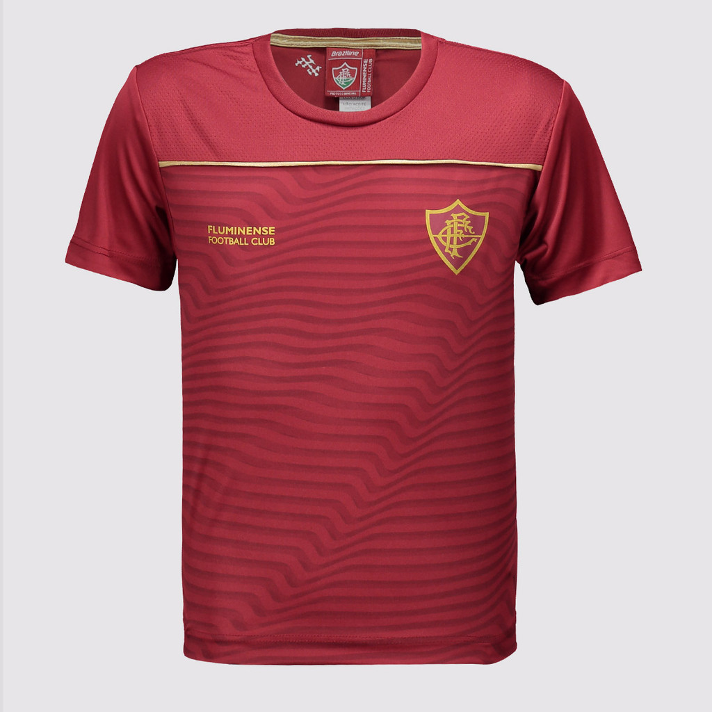 Camisa Fluminense Fulgor Infantil Grená em Oferta na Shopee