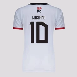 Camisa São Paulo Tela 10 Luciano Feminina Branca