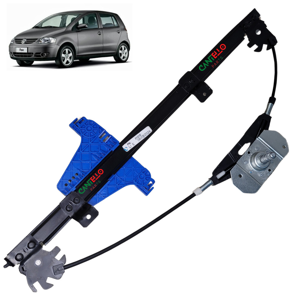 Máquina de vidro manual Pino Da Manivela baixo VW Fox 2003 até 2009 4 Portas Dia