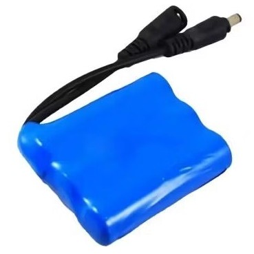 Bateria 12v 2600mah Com Carregador Para Fitas De Led E Cftv
