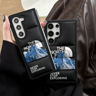 Snow NORTH Down Jacket Soft Case Para SAMSUNG GALAXY Z FOLD FLIP 7 6 5 4 3 S25 S24 Capa De Telefone em Oferta na Shopee