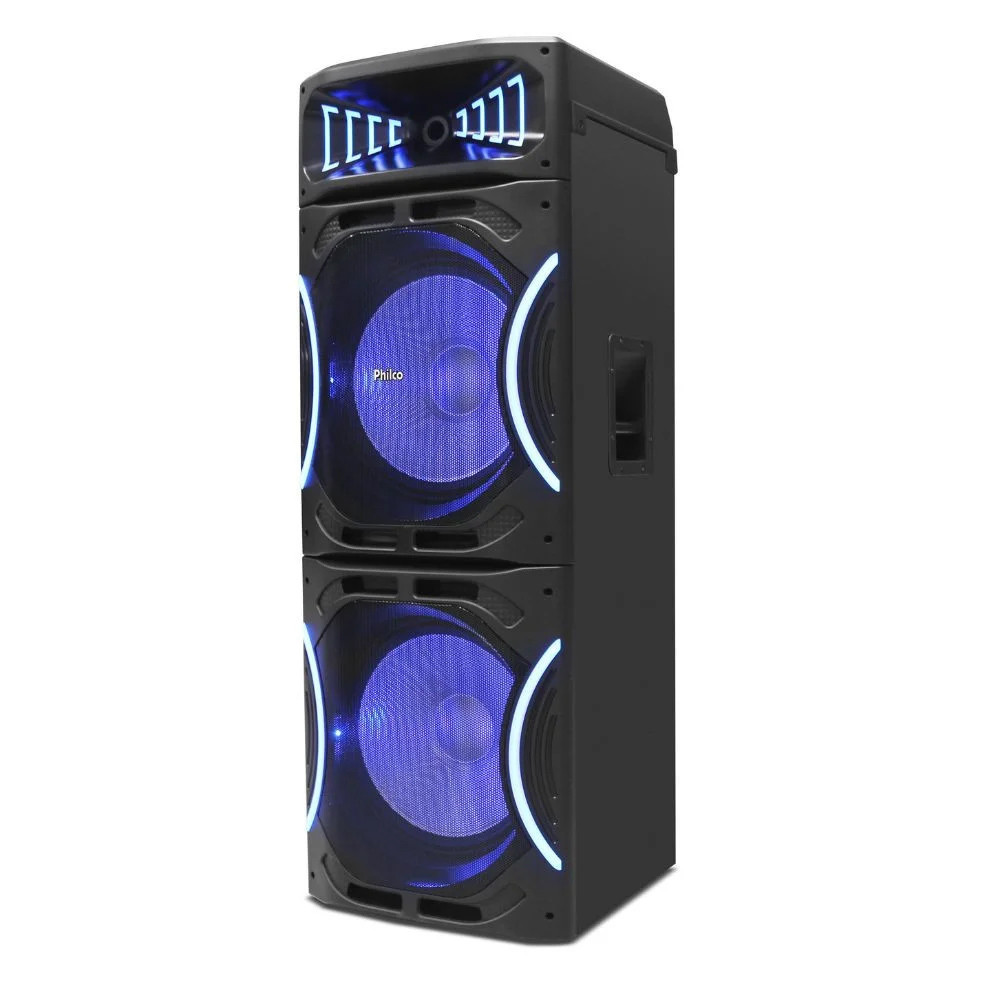 Caixa de Som Bluetooth Amplificada 3500W Philco Connection PCX35000 Luzes Led em Oferta na Shopee